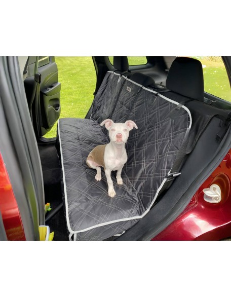 Backseat Cover for Dogs in Car,Dog Hammock for Car,Truck Seat Cover for Dogs,Car Seat Protector for Dogs,Hard Bottom Car Seat Cover for Dogs,Dog Mat for Car