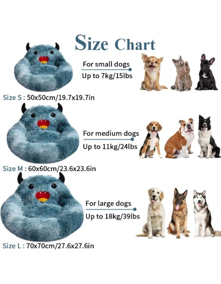 Super Soft Pet Dog/Cat Bed, Winter Dog House Long Plush Dog Sleep Bag Cats Cushion Mat, Soft Sofa Mat Nest Warm Kitten Sleep Mats Products - Warm Basket for Large Small Dogs Cats