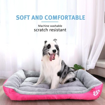 Dog Couches for Large Dogs Waterproof Breathable Pet Bed Super Soft Cat Sofa for Indoor Cats Multiple Puppy Kitten Bed Mat Rectangle Sleeping Cushion for Big Medium Small Dogs