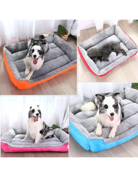 Dog Couches for Large Dogs Waterproof Breathable Pet Bed Super Soft Cat Sofa for Indoor Cats Multiple Puppy Kitten Bed Mat Rectangle Sleeping Cushion for Big Medium Small Dogs