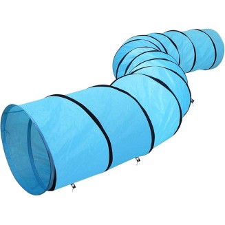 Cat Tunnels Play Tunnels Universal Interactive Toy Portable Cat Tube Tunnel Folded Cat Tunnel for Small Animals Dogs Guinea Pig Outdoor, 60cmx60cmx525cm