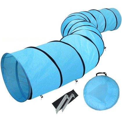 Cat Tunnels Play Tunnels Universal Interactive Toy Portable Cat Tube Tunnel Folded Cat Tunnel for Small Animals Dogs Guinea Pig Outdoor, 60cmx60cmx525cm