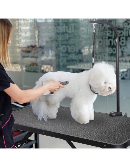 32-Inch Pet Dog Grooming Table, Foldable Pet Drying Table