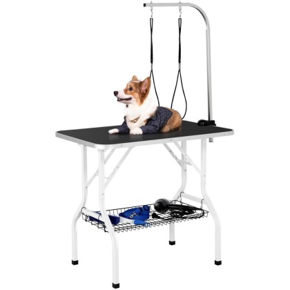 Folding Dog Grooming Table - Professional Pet Cat Trimming Table