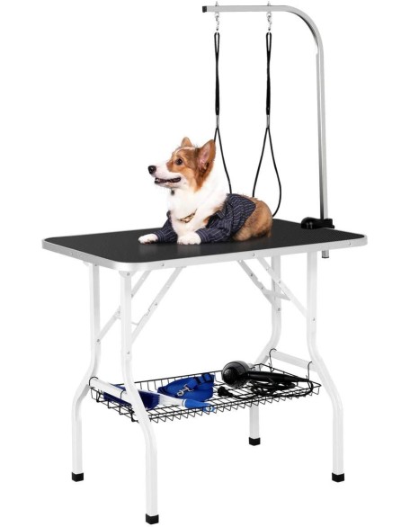 Folding Dog Grooming Table - Professional Pet Cat Trimming Table