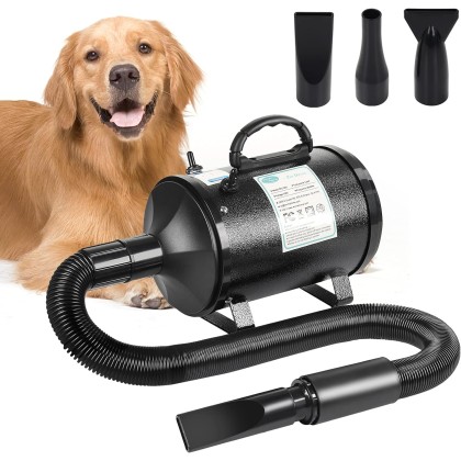 Dog Hair Dryer, 3.2HP Stepless