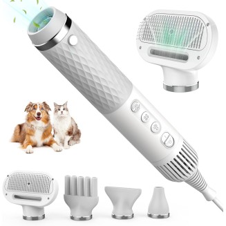 Dog Hair Dryer, 5 in 1 Portable Handheld Dog Dryer