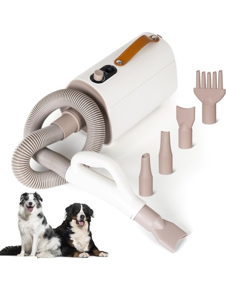 Dog Dryer, IFurffy Pet Grooming Dryer with High Velocity,Domestic Pet Blow Dryer