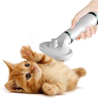 Pet Hair Dryer, Portable and Quiet 2 in 1 Pet Grooming Hair Dryer Blower