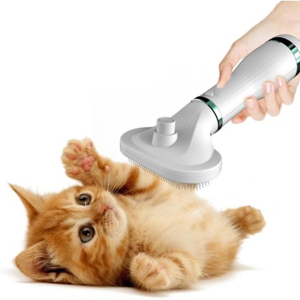 Pet Hair Dryer, Portable and Quiet 2 in 1 Pet Grooming Hair Dryer Blower