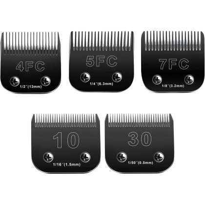 10 Blades Dog Grooming Blades Compatible