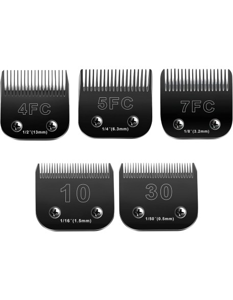 10 Blades Dog Grooming Blades Compatible