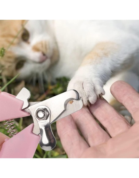 Pet Nail Clippers Set Cats Dog Toe Trimmer Stainless Steel Grooming Scissors Animals Supplies Scissors