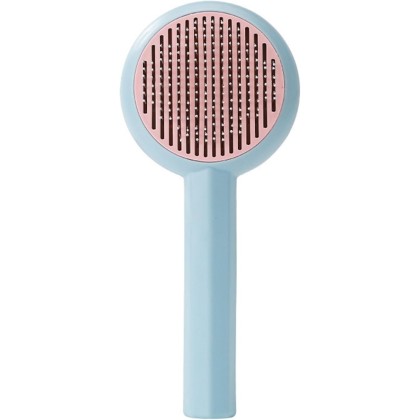 Pet Brushes Pet Grooming Brush Hair Removal  (Color : Blue)