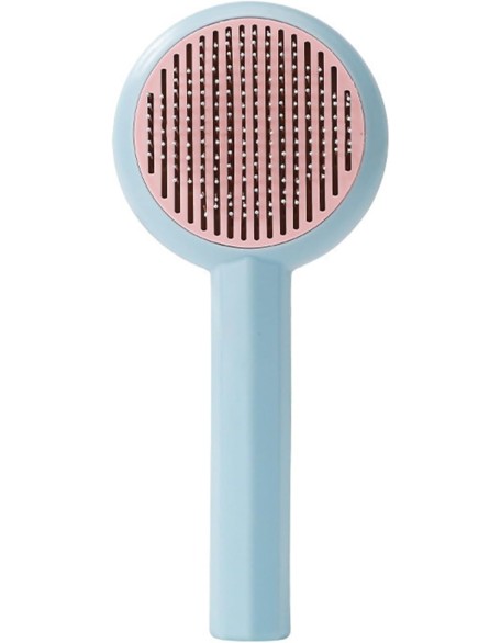 Pet Brushes Pet Grooming Brush Hair Removal  (Color : Blue)