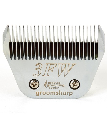 Master Grooming Tools GroomSharp Steel Wide Blade 3FW