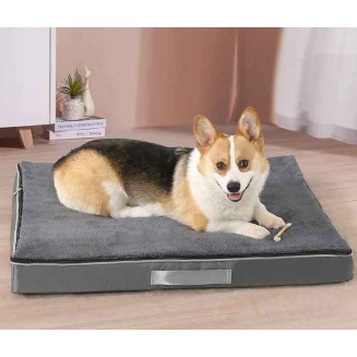 Memory Foam Dog Bed for Extra Large Dogs - Orthopedic Waterproof Dog Bed for Crate