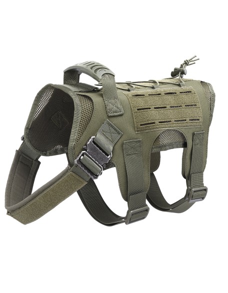 Tactical Dog Harness No Pull with Pouch