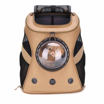 Large Cat Backpack Carrier with Bubble