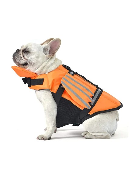 Dog Life Jacket Dog Flotation Lifesaver Preserver Swimsuit 