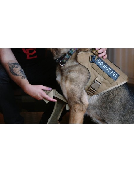 Custom K9 Military No-Pull Tactical Dog Harness Vest Set