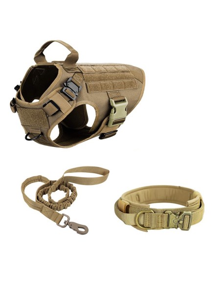 Tactical No Pull Dog Harness, Military Dog Vest with Handle