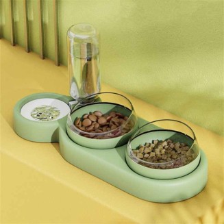 Pet Cat Bowl Automatic Feeder