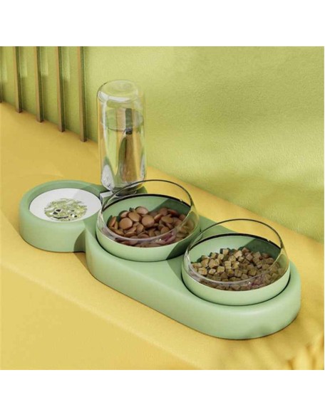 Pet Cat Bowl Automatic Feeder