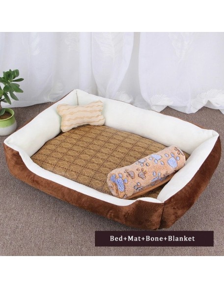 Bone Pet Bed for Small to Large Pets