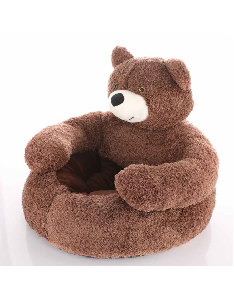 Cute Detachable Cuddle Bear Cat Bed