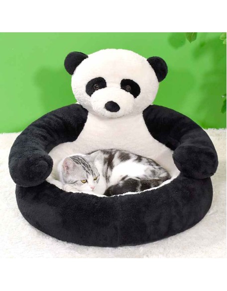 Cute Detachable Cuddle Bear Cat Bed