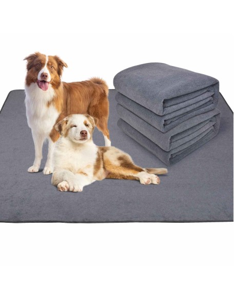 Extra Large Dog Mat for Floor, Non-Slip Washable Pee Pad for Dogs