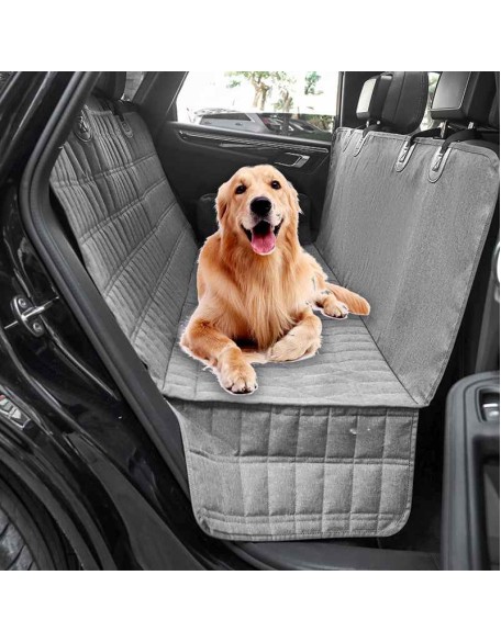 Waterproof Dog Car Seat Cover for Back Seat, Nonslip Dog Car Hammock