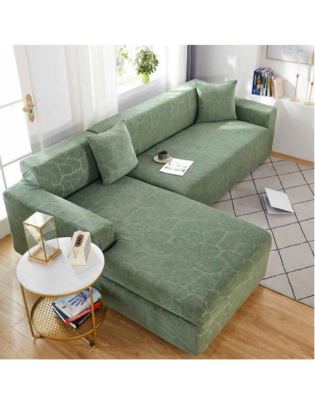 Magic Sofa Covers Classic，Super Stretch Sectional Geometrical Sofa Cover for Pet