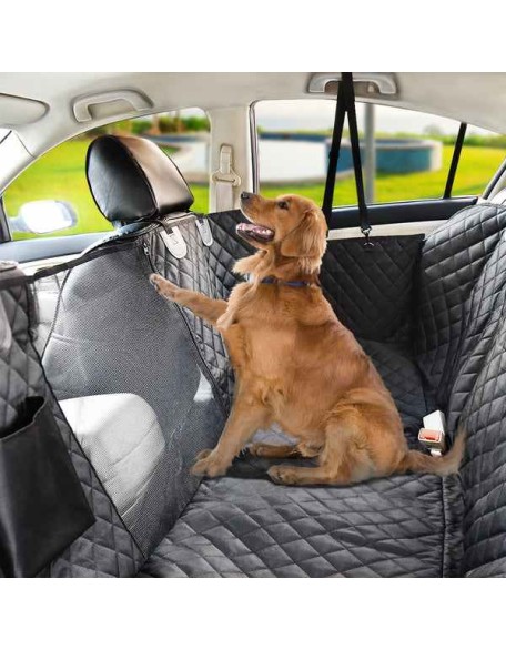 Premium Dog Rear Car Seat Cover, Scratch Prevent Antislip Dog Car Hammock