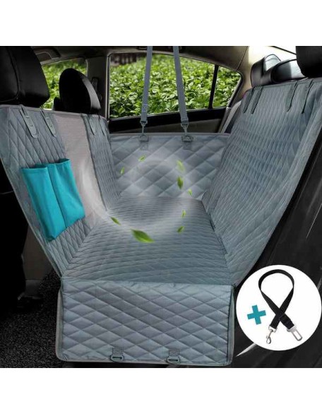 Premium Dog Rear Car Seat Cover, Scratch Prevent Antislip Dog Car Hammock