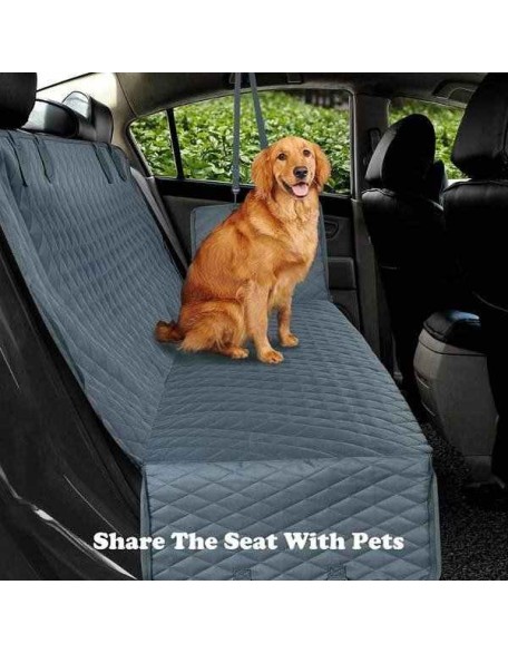 Premium Dog Rear Car Seat Cover, Scratch Prevent Antislip Dog Car Hammock