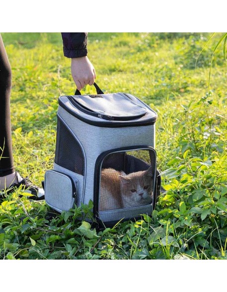 Portable Folding Travel Large Pet Carrier Backpack