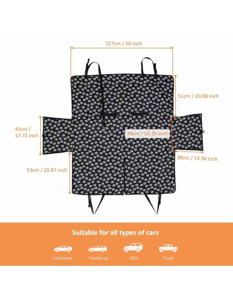 Pet Carriers Oxford Fabric Car Pet Seat Cover