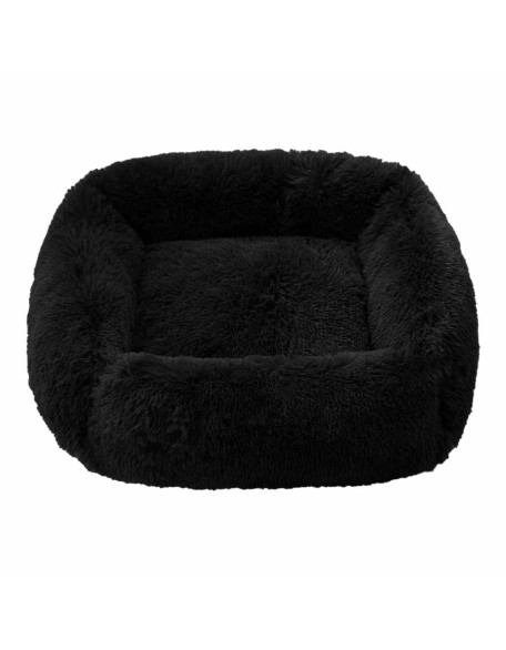 Plush Dog Bed, Super Soft Square Anti Anxiety Dog Bed