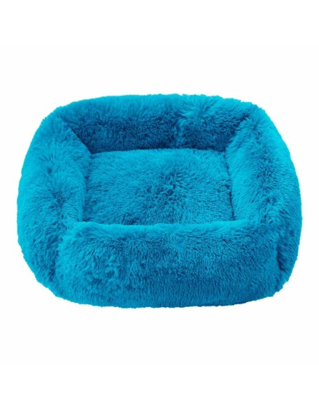 Plush Dog Bed, Super Soft Square Anti Anxiety Dog Bed