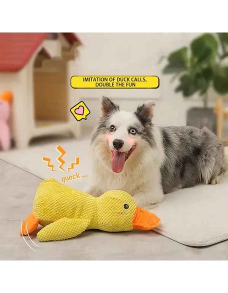 Calming Duck Dog Toy