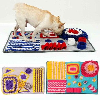 Pet toys Dog Feeding Sniffing Mat Training Nosework Blanket