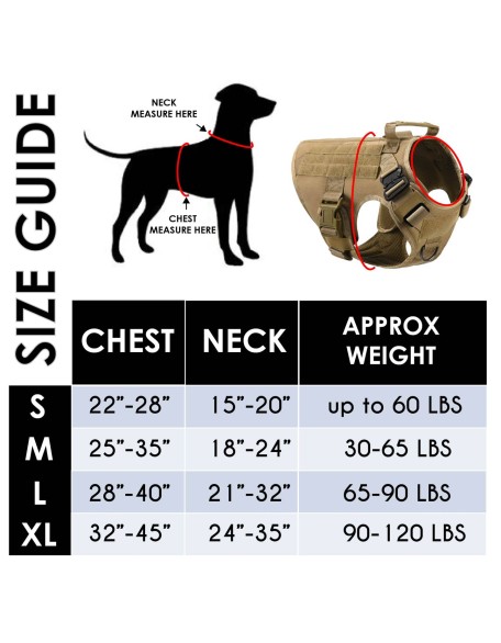 Custom K9 Military No-Pull Tactical Dog Harness Vest Set