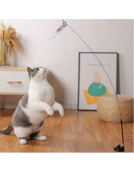 Interactive Bird Simulation Cat Toy Set