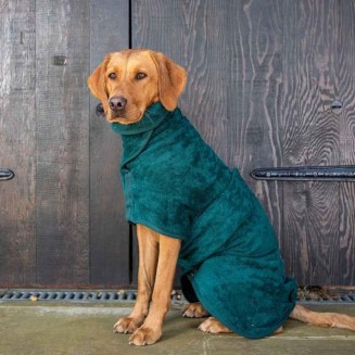 Ultra Absorbent Dog Robe Drying Dog Towel Bathrobe, Drying Coats