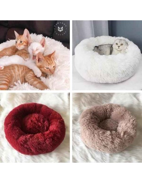 Calming Cat Bed - Original Anti-Anxiety  Cat Beds and Small Dog Beds