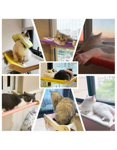 Cat Window Perch Lounge Mount Hammock Window Seat Bed Shel