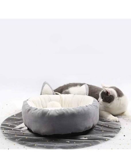 Cozy Round Cat Bed