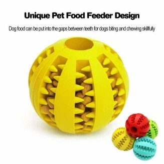 Tooth Cleaning Chew Dog Ball & Toy